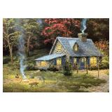 Evening Majesty Limited Edition Print on Canvas by Thomas Kinkade