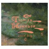"Friendship Cottage" Limited Edition Signed Print on Canvas by Thomas Kinkade