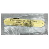 "Friendship Cottage" Limited Edition Signed Print on Canvas by Thomas Kinkade