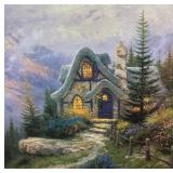 Sweetheart Cottage Limited Edition Lithograph by Thomas Kinkade
