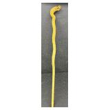 Vintage Carved Wooden Dragon Walking Stick / Cane