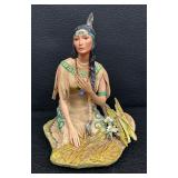 "Dakota Laughing Water Minnehaha" Sculpture by Cybis