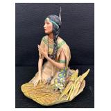 "Dakota Laughing Water Minnehaha" Sculpture by Cybis