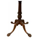 Antique Victorian Mahogany Accent Scalloped Edge Table