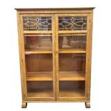 Antique Empire / Arts and Crafts Glass Front Display Cabinet