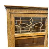 Antique Empire / Arts and Crafts Glass Front Display Cabinet