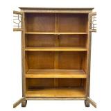 Antique Empire / Arts and Crafts Glass Front Display Cabinet