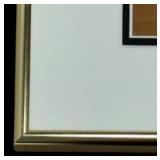 Vintage "Two Tigers" Limited Edition Woodblock Print by Inagaki Toshijiro