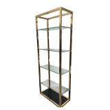 Beautiful Vintage Brass Etagere