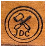 Vintage Wooden Queen Anne Style Corner Chair