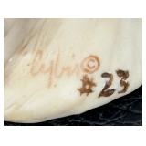 Rapunzel Figurine by Cybis / Cybis Porcelain Figurine 1970s Rapunzel Limited Edition Cybis Pink Rapunzel #23