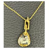 Exquisite Swarovski Parallele Crystal Necklace