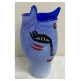 "Open Minds" Kosta Boda Vase Designed by Swedish Artist Ulrica Hydman-Vallien