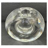 Round Crystal Vase by St. Louis