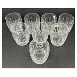 Set of Waterford Crystal Lismore Old Fashions / Waterford Lismore Old Fashioned / Waterford Crystal Lowballs