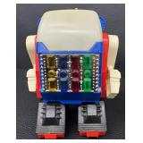 Set of 3 Vintage Toy Robots Compurobot and TV Robot Duo