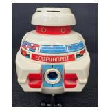 Set of 3 Vintage Toy Robots Compurobot and TV Robot Duo