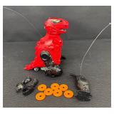 Vintage 1984 Deadeye & Cricket Starriors Cosmittor Tomy Robot Action Figure