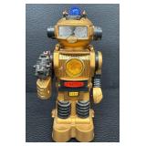 Collection of 6 Vintage Robot Toys with Key and Remote