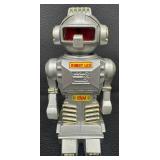 Collection of 6 Vintage Robot Toys with Key and Remote