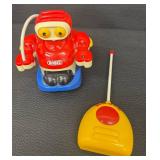 Collection of 6 Vintage Robot Toys with Key and Remote