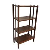 Vintage Arts and Crafts Wooden Petite Shelf