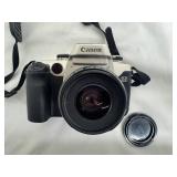 Canon EOS Elan II SLR Camera with Carrying Bag and Manual