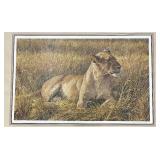 Lioness at Serengeti Limited Edition Print by Robert Bateman