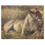 Lioness at Serengeti Limited Edition Print by Robert Bateman