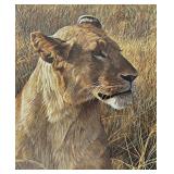 Lioness at Serengeti Limited Edition Print by Robert Bateman