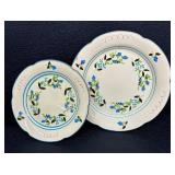 Vintage Stangl Pottery Petite Flowers Plates, Pot and Bowls