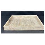 Stylish Marble Dresser or Table Top Tray
