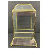 Vintage Glass Table Top Display Case
