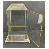 Vintage Glass Table Top Display Case