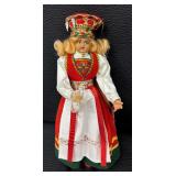 Vintage Dolls including a Norwegian Hardinger Folk Art Doll by Hilda S. Ege
