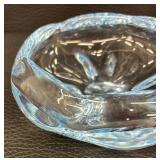 Orrefors Polaris Icy Blue Art Crystal Bowl