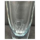Vintage Signed Strombergshyttan Crystal Vase