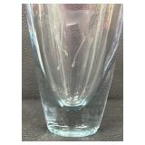 Vintage Signed Strombergshyttan Crystal Vase