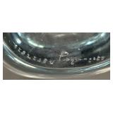 Vintage Signed Strombergshyttan Crystal Vase