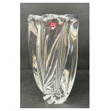 Orrefors Waterfall Vase Designed by Edivn Ohrstrom