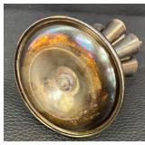 Vintage Silver Plated Cigar Holder / Toothpick Holder