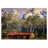 Framed Photographic Print, Saddle Cabin by Frederic C Joy