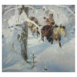 Framed Print Out of Silence Limited Edition Print by John F. Clymer