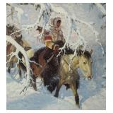 Framed Print Out of Silence Limited Edition Print by John F. Clymer