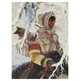 Framed Print Out of Silence Limited Edition Print by John F. Clymer