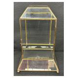 Vintage Table Top Glass Display Case