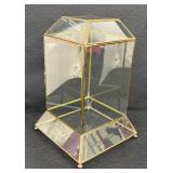 Vintage Table Top Glass Display Case