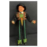 Vintage Norwegian Hardinger Folk Art Dolls