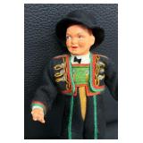 Vintage Norwegian Hardinger Folk Art Dolls