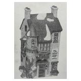 Department 56 Heritage Village Collection Thomas Kersey Coffee House, T. Wells Fruit & Spice Shop and The Wool Shop